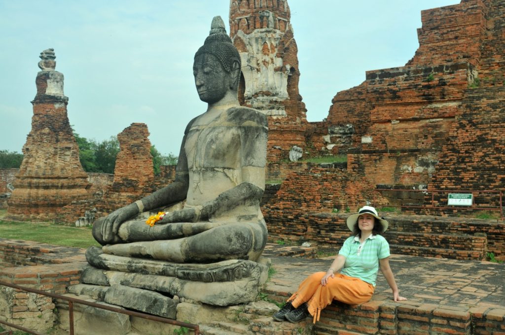 wat mahathat ayutthaya thailanda