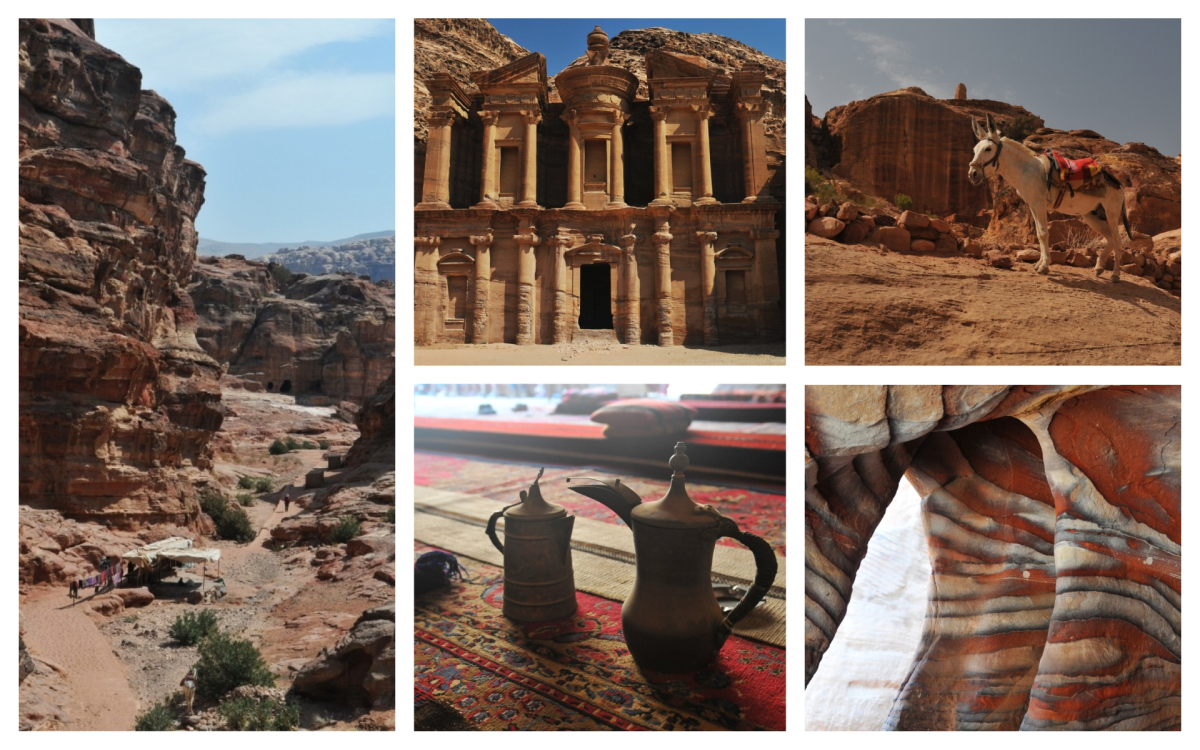 petra obiective turistice iordania