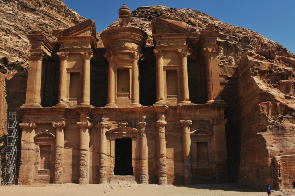 petra obiective turistice iordania mănăstirea ad deir