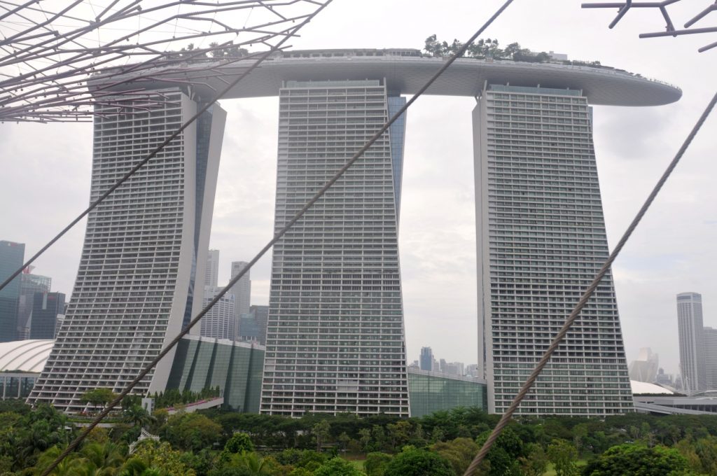 obiective turistice singapore hotelul Marina Bay Sands