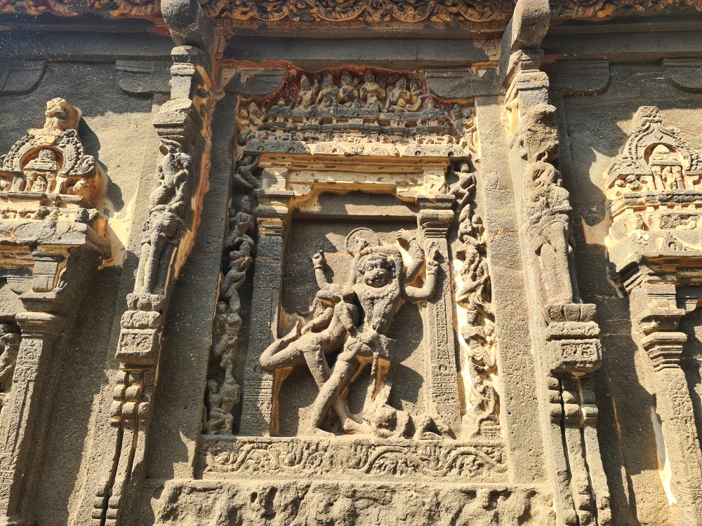 obiective turistice india peșterile ellora templul kailash