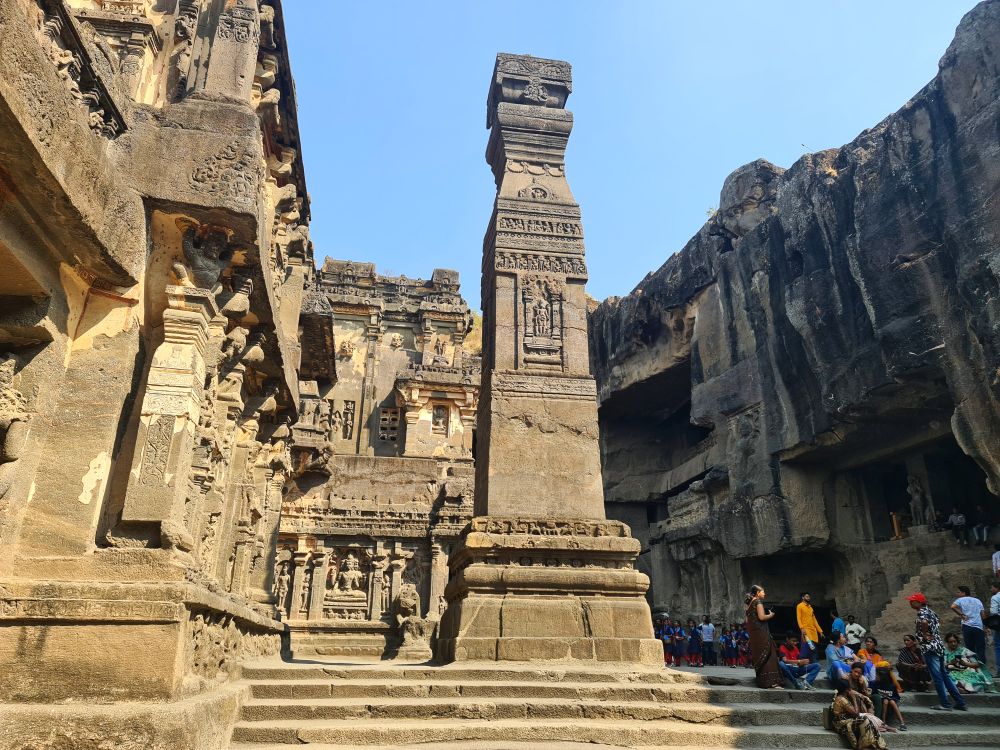 peșterile ellora aurangabad india obiective turistice