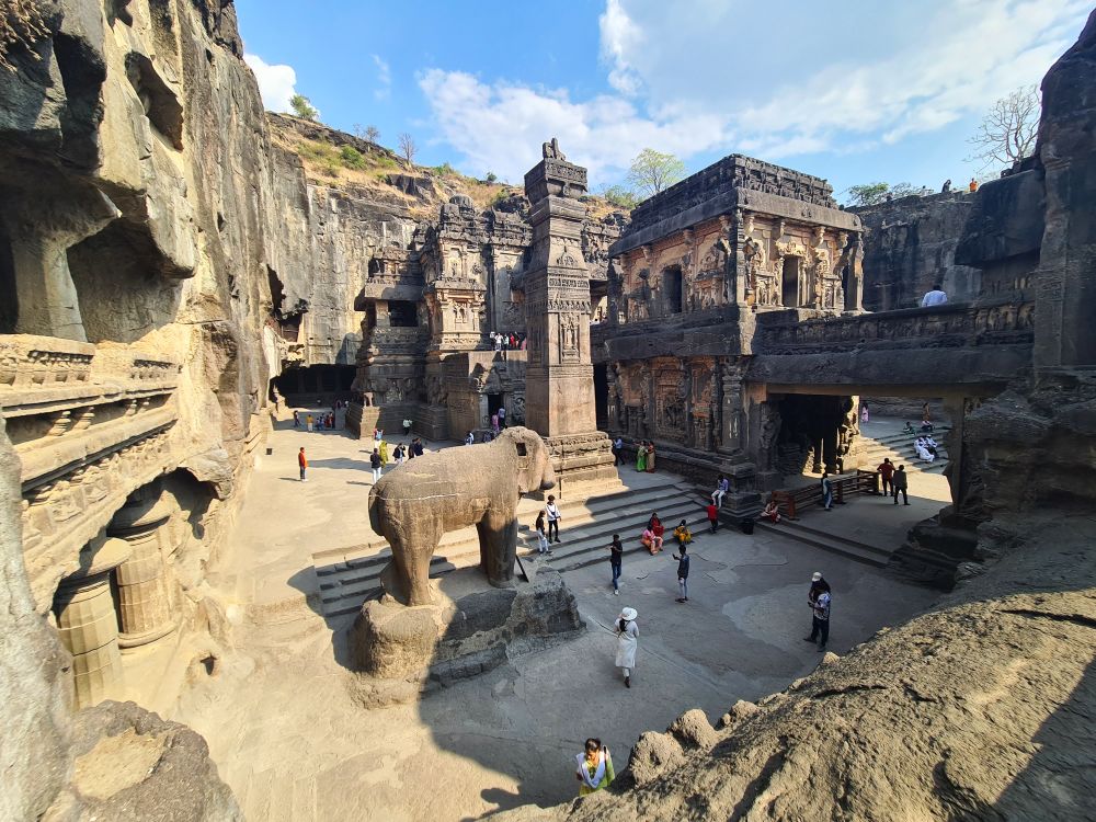 peșterile ellora aurangabad india obiective turistice