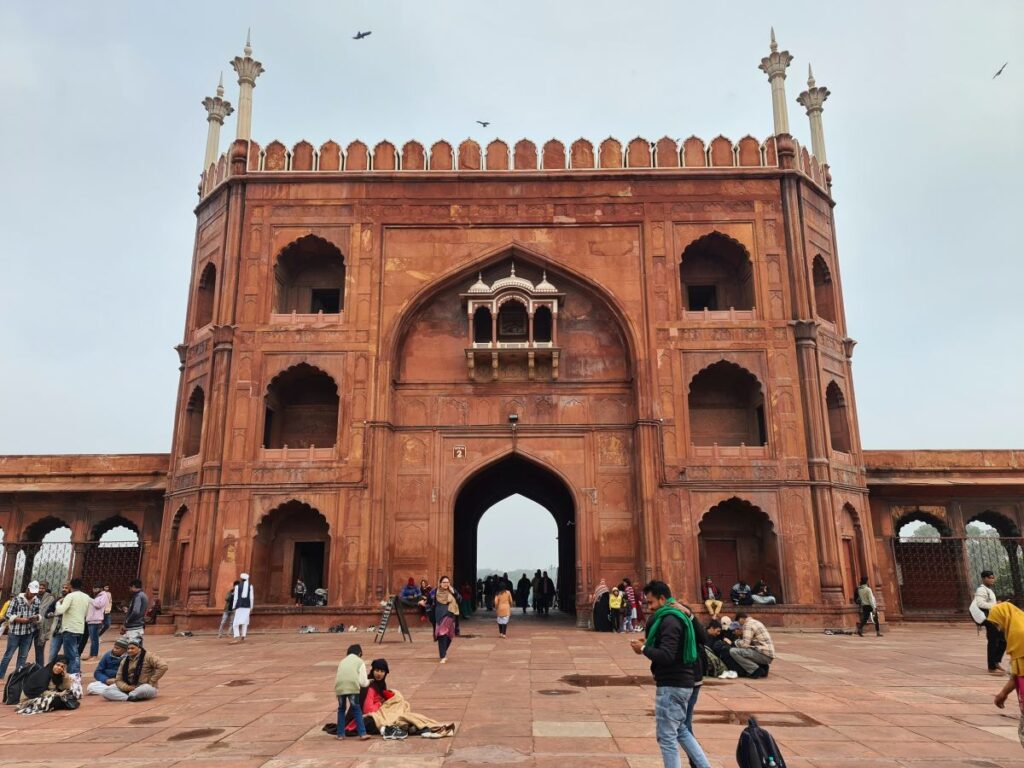 moscheea Jama Masjid new delhi