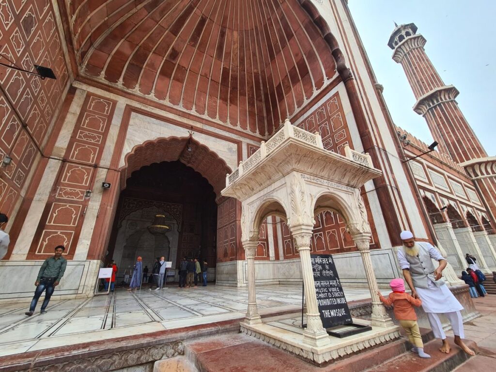 moscheea Jama Masjid new delhi