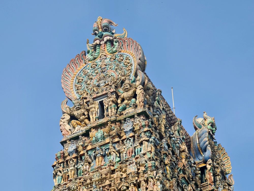 obiective turistice madurai tamil nadu india templul zeiței meenakshi