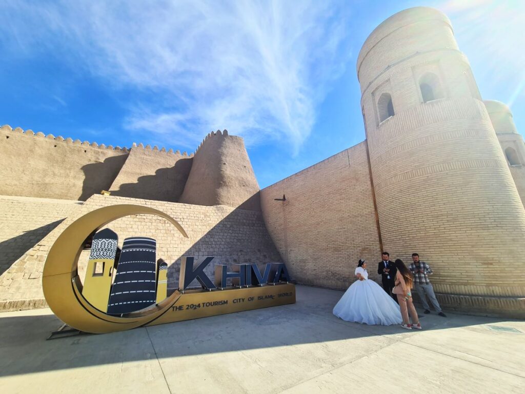 obiective turistice uzbekistan khiva zidurile cetatii