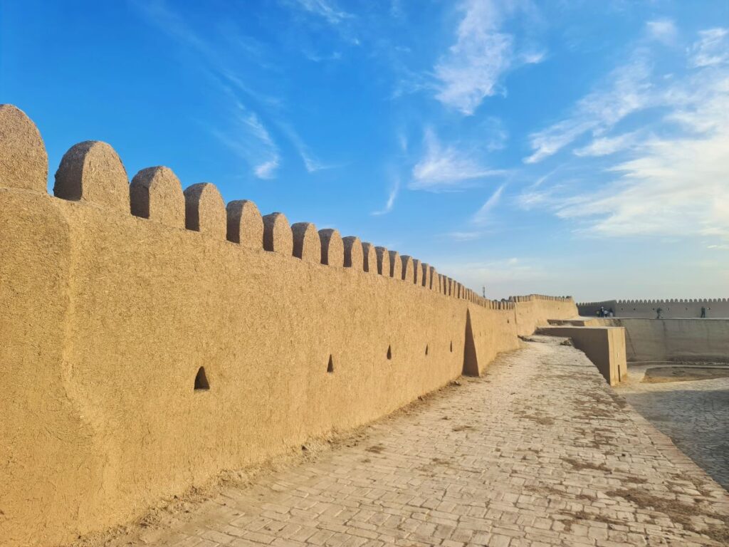 obiective turistice uzbekistan khiva zidurile cetatii