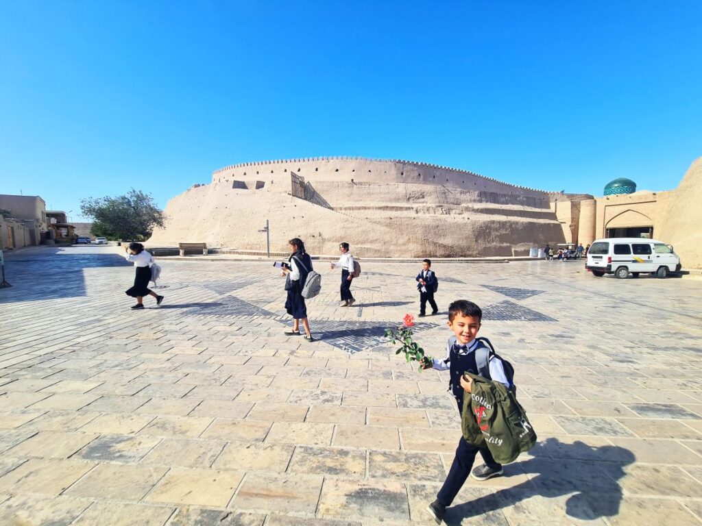 obiective turistice uzbekistan khiva zidurile cetatii