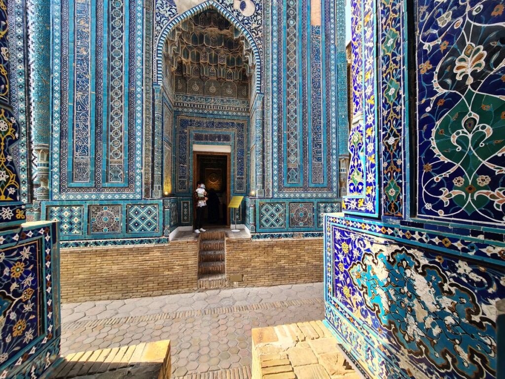 obiective turistice uzbekistan samarkand necropola shah i zinda