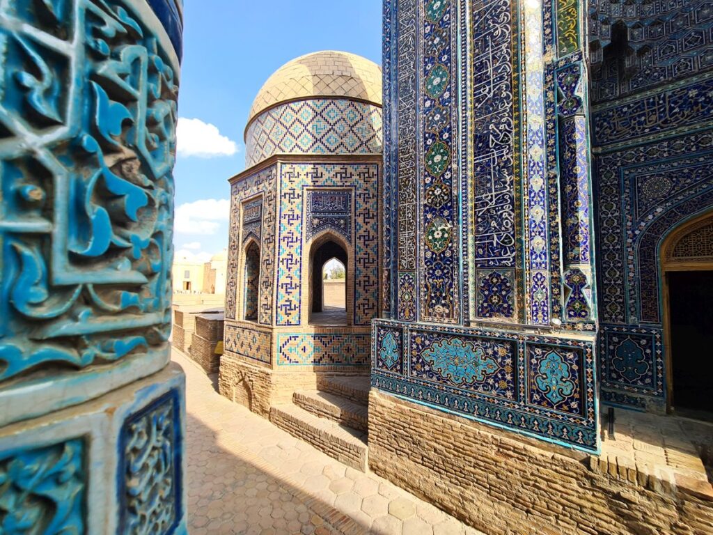 obiective turistice uzbekistan samarkand necropola shah i zinda