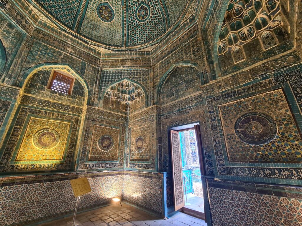 obiective turistice uzbekistan samarkand necropola shah i zinda