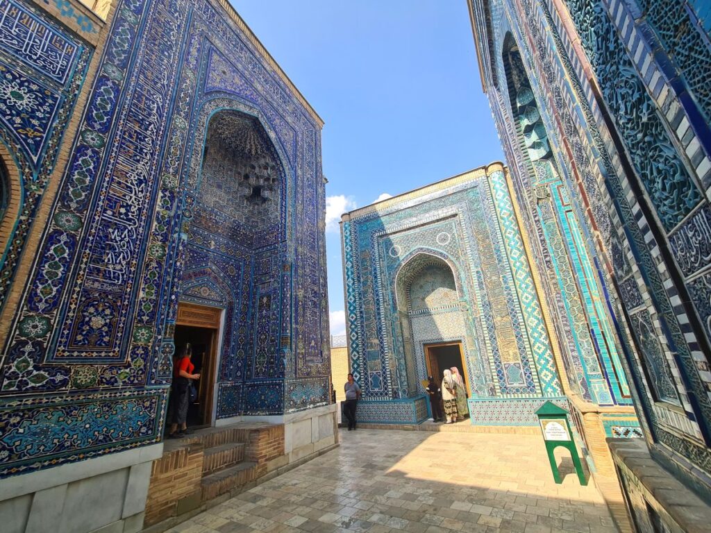 obiective turistice uzbekistan samarkand necropola shah i zinda