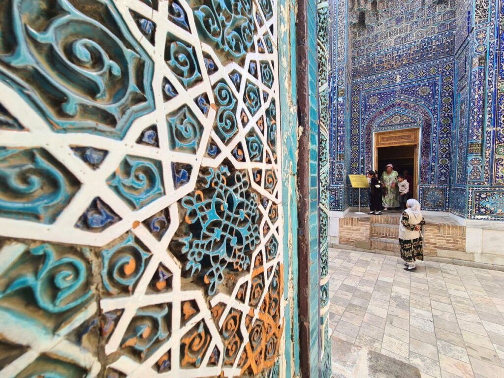 obiective turistice uzbekistan samarkand necropola shah i zinda