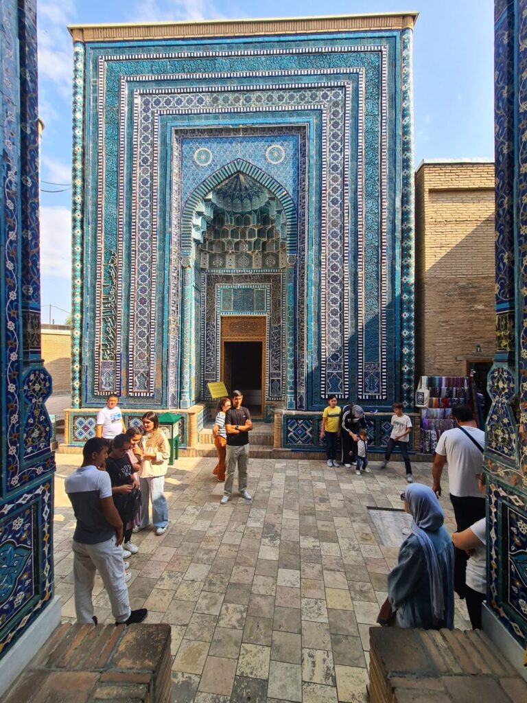 obiective turistice uzbekistan samarkand necropola shah i zinda