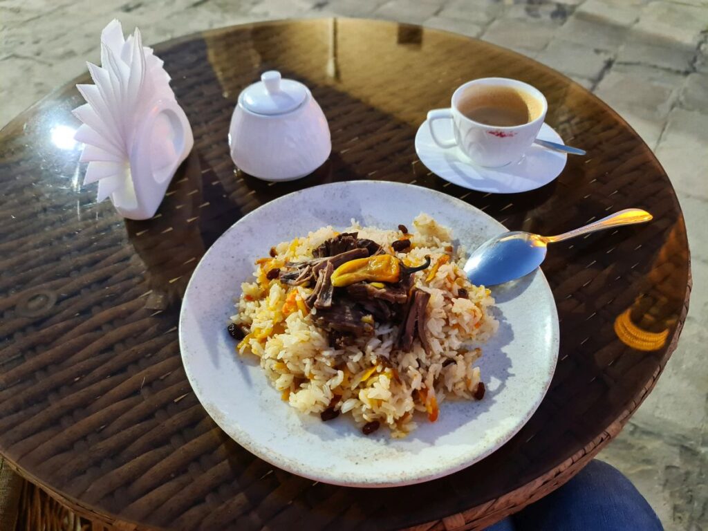 plov uzbekistan restaurant khiva